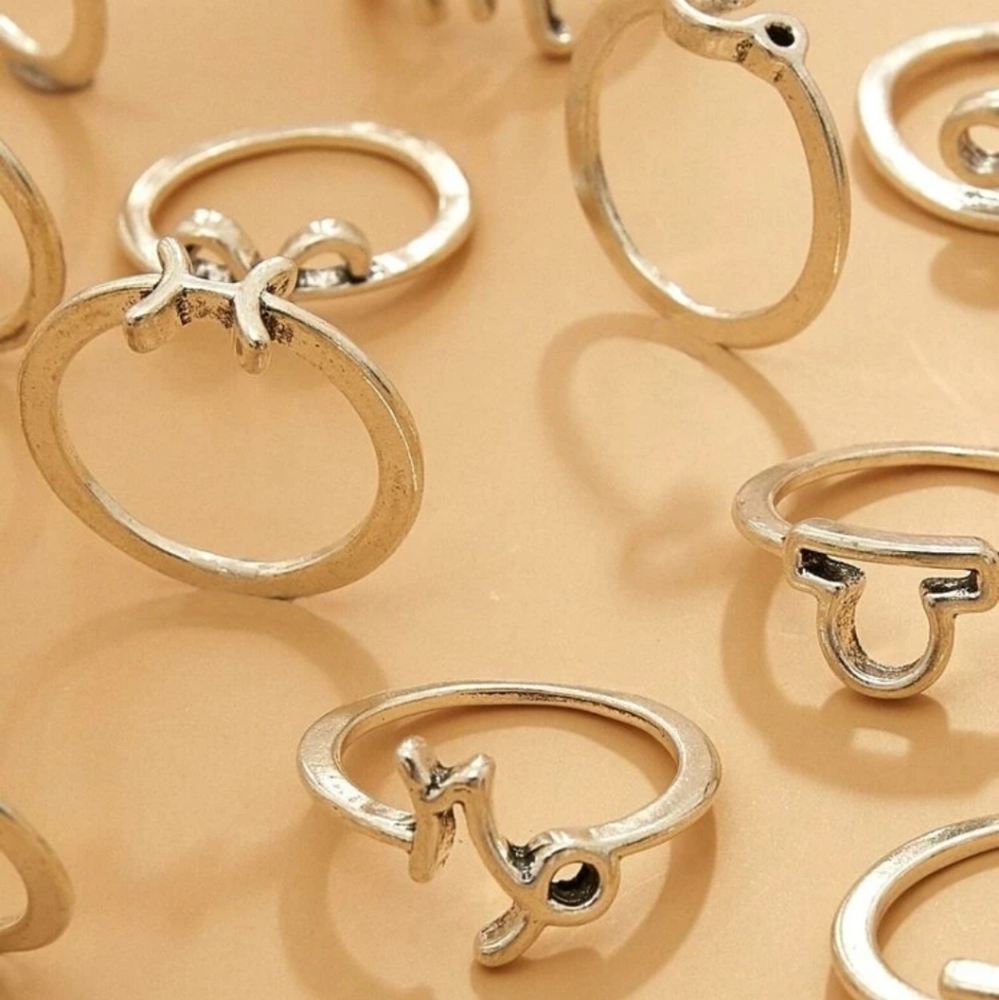 *Zodiac* Ring Set - Picture 2 of 3